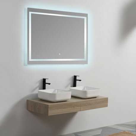 Paket Plan unter Becken 120 cm Trend + Schrank 1 Schublade 30 cm Stadt