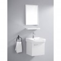 Armario de baño pequeño - crema blanca - 44x36 cm - diario