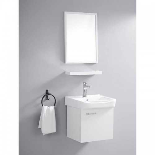 Armario de baño pequeño - crema blanca - 44x36 cm - diario