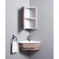 Cuarto de baño Angle Cuarto de baño Gain - Lavado de mano - madera - 42x42 cm - Kara