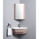 Cuarto de baño Angle Cuarto de baño Gain - Lavado de mano - madera - 42x42 cm - Kara