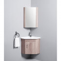 Meuble de Salle de Bain d'Angle Gain de Place - Lave Main - Bois - 42x42 cm - Corner | Rue du Bain