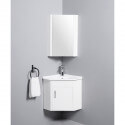 Angle Bath Cabinet Place Gain - Hand Wash - Weiße Creme - 42x42 cm - Corner
