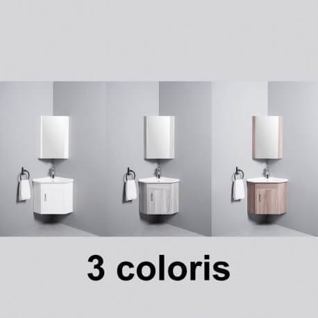 Armario de baño angosto colada - lavado a mano - hilo blanco - 42x42 cm - Corner