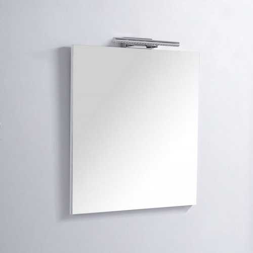 Rectangle bathroom mirror - 60x80 cm - LED lamp - Classic 60 |Rue du Bain