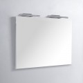 Espejo Rectángulo baño - Lámparas LED - 120x80 cm - Classic 120