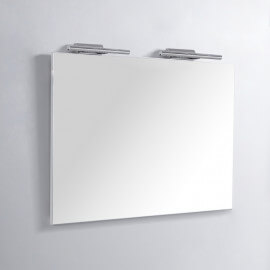 Espejo Rectángulo baño - Lámparas LED - 120x80 cm - Classic 120