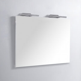 Miroir Rectangle de salle de bain - Lampes LED - 120x80 cm - Classic 120 | Rue du Bain