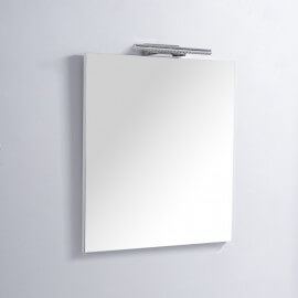 Pack skandinavische Hängemöbel 60 cm + klassischer skandinavischer LED-Lampenspiegel 60 2