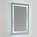 Miroir lumineux de salle de bain Rectangle - Rétro-éclairage LED - 60x80 cm - Connec't 60