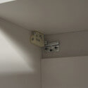 Colonna bagno, 2 porte, legno, giada