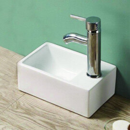 Piccola lavatrice in ceramica Essento destra