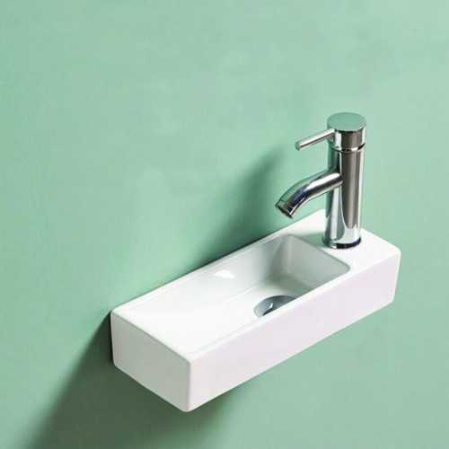 Piccolo lavamano in ceramica Minimalist