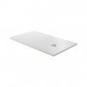Ricevitore doccia rettangolare extra piatto - Solid White Surface - 120x80cm - Optyma