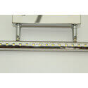 Armadio da bagno Pack Vaso nero Mat Bali 60 cm + specchio LED Classic City 60