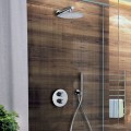Shower Pack Thermostatic Round 2 Ways - Chromé - Essential
