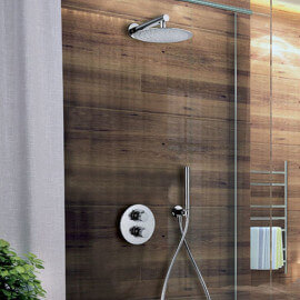 Shower Pack Thermostatic Round 2 Ways - Chromé - Essential