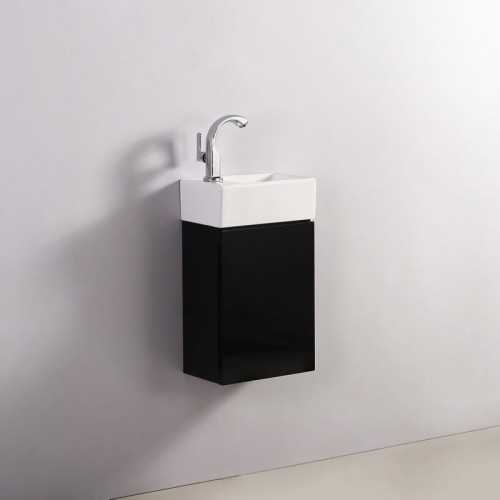 Handwashed furniture - Black - Dark - 30x18 cm - Essento