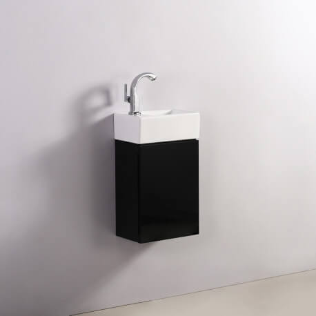 Handwashed furniture - Black - Dark - 30x18 cm - Essento