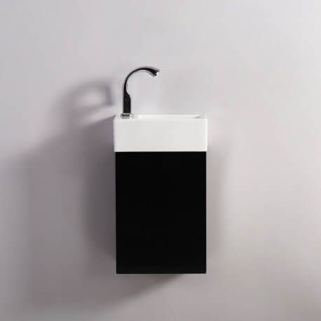 Handwashed furniture - Black - Dark - 30x18 cm - Essento