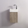 Hand wash cabinet White and Oak Grey - Scandinavia - 30x18 cm - Essento