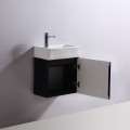 Mobile lavamani - Nero - Scuro - 45x24 cm - Studio |Via del bagno