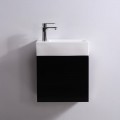 Hand wash cabinet - Black - Dark - 45x24 cm - Studio
