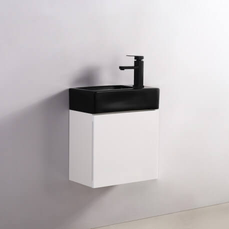 Handwaschbecken - Weiß - City - 45x24 cm - Studio