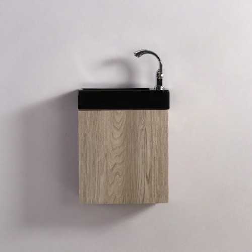 Hand wash cabinet - Oak Grey - Scandinavian - 38x14 cm - Minimalist