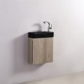 Armario de lavado de mano - Roble gris - Escandinavo - 38x14 cm - Minimalista