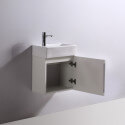 Armadio lavamani - Bianco - Città - 45x24 cm - Studio
