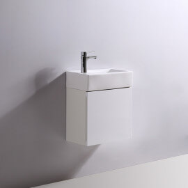 Hand wash cabinet - White - City - 45x24 cm - Studio