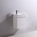 Armadio lavamani - Bianco - Città - 45x24 cm - Studio
