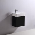 Meuble Lave main - Noir - Dark - 45x24 cm - Studio