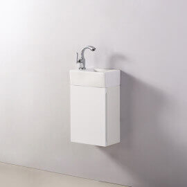 Hand wash cabinet - White - City - 30x18 cm - Essento 2
