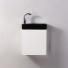 Hand wash cabinet - White - City - 38x14 cm - Minimalist