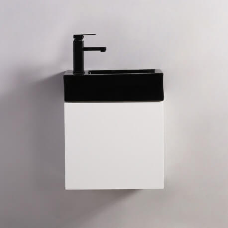 Meuble Lave main - Blanc - City - 45x24 cm - Studio