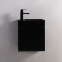 Hand wash cabinet - Black - Dark - 45x24 cm - Studio