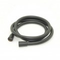 Bath/shower hose black 1.5 m