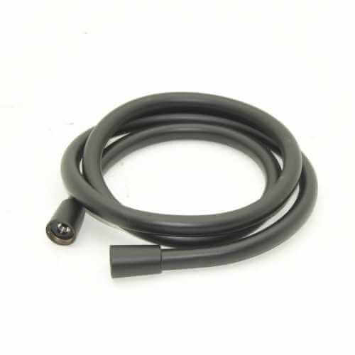 Manguera de baño/ducha negra de 1,5 m