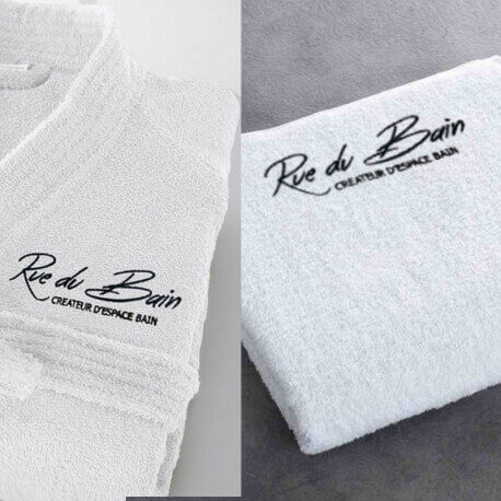 Cocoon ensemble Rue du Bain - Albornoz - Toalla -