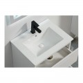 Vasque encastrable céramique blanche - 61x47 cm - City