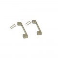 Stainless steel handle for drawer - Set of 2