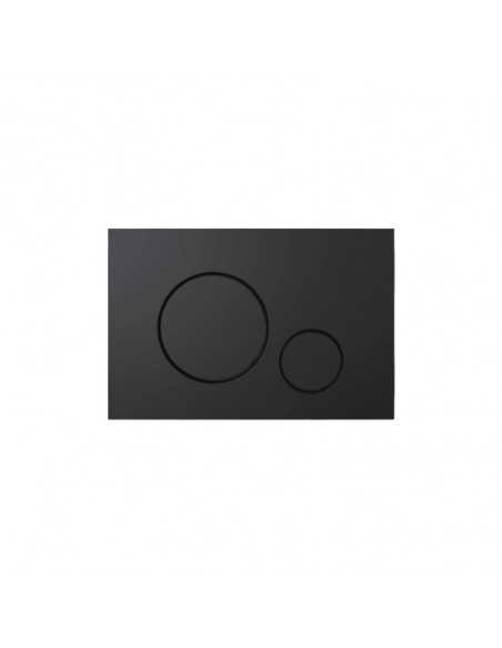 Bati Universal WC holder BF 101 + Control plate Black Mat