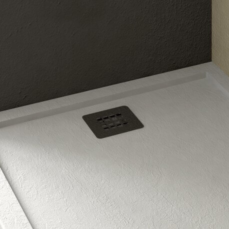 Ricevitore doccia extra piatto - Solid White Surface - Extraligt