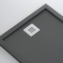Ricevitore doccia extra piatto - Solid Surface Anthracite - Extraligt