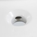 Lavabo square totem with white ceramic towel holder Alto+