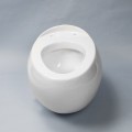 Doppio WC sospeso - Con Slasher - Ceramica bianca - 59x41 cm - Ove