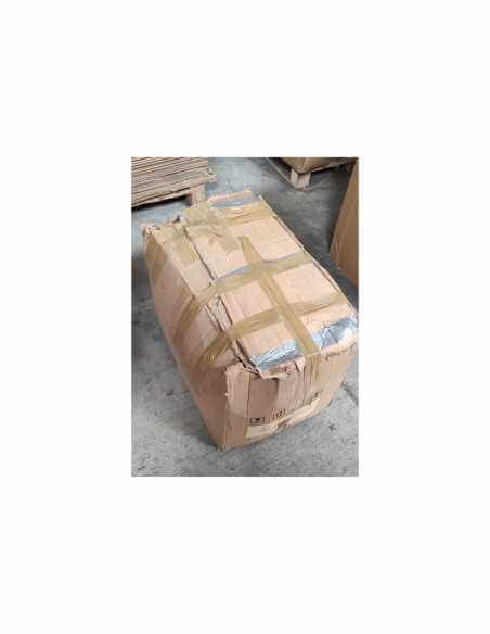 Inodoro suspendido Huevo con corte Cerámica blanco 59x41 cm Ove