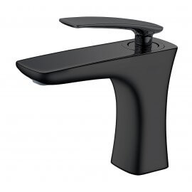 Black design washbasin mixer faucet Concep't